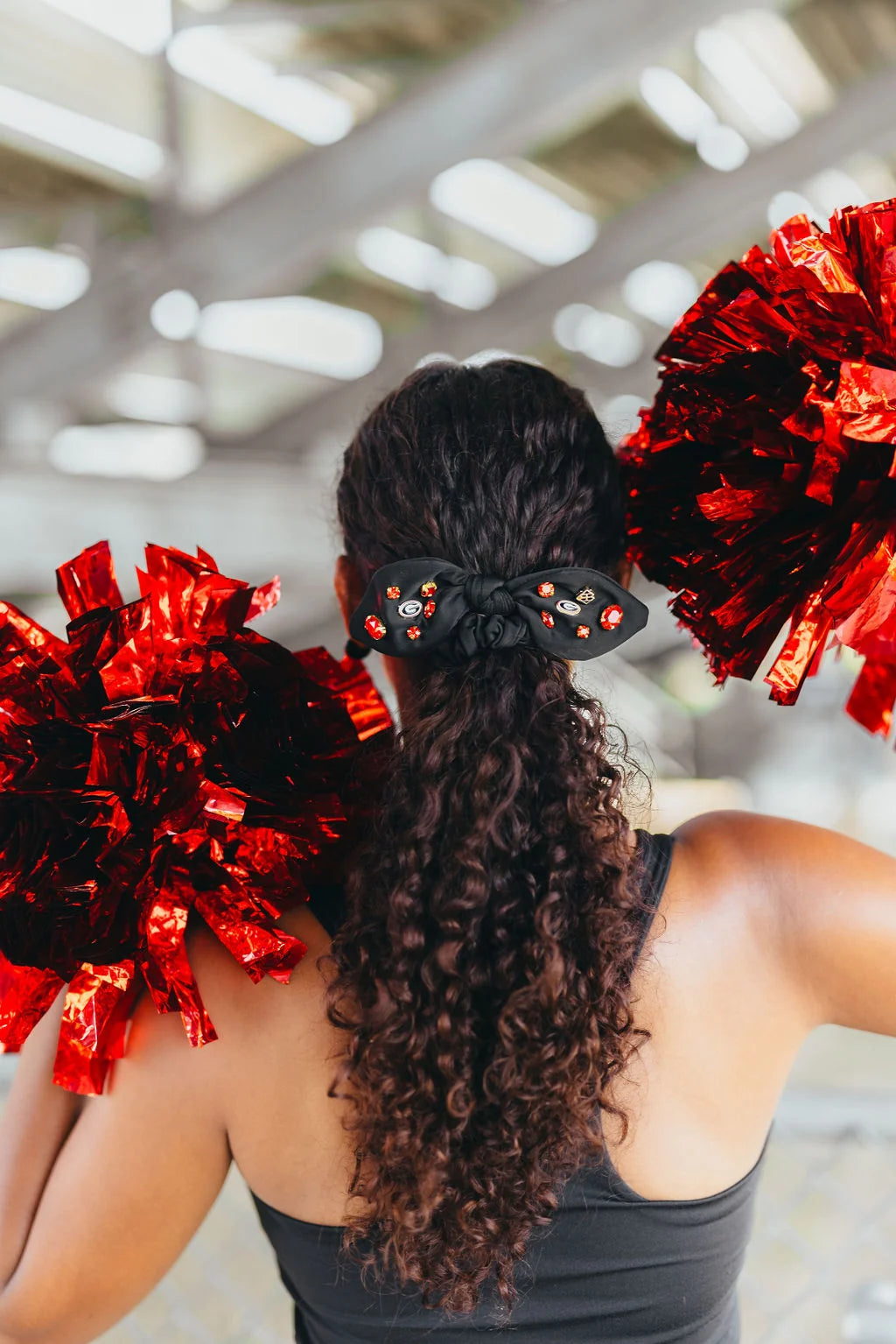 Ga Bow Scrunchie