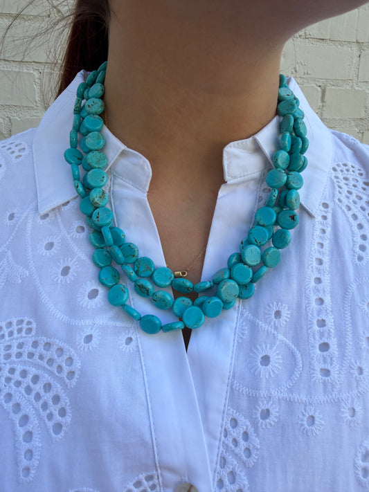 Turquoise Statement Necklace