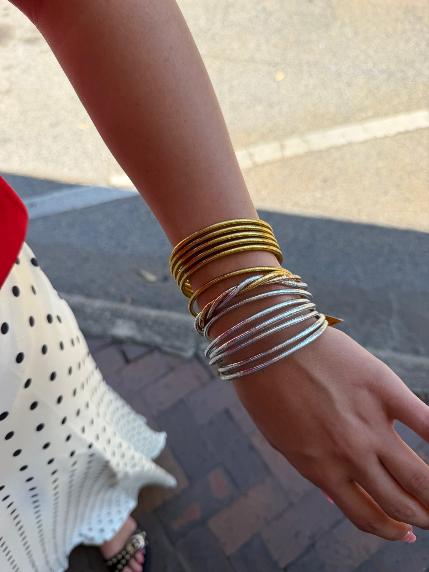 Tri-Tone Trilogy All Weather Bangle