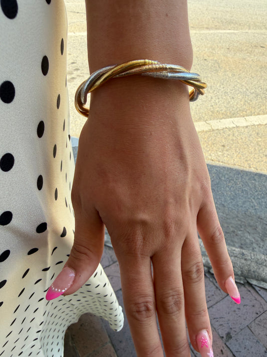Tri-Tone Trilogy All Weather Bangle