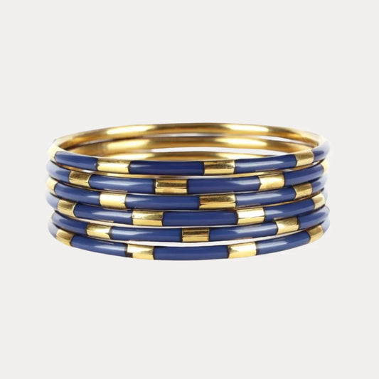 Navy Veda Bangles